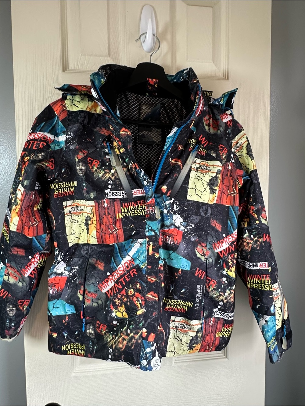Kids ski Multicolor Winter Graphic Ski Jacket